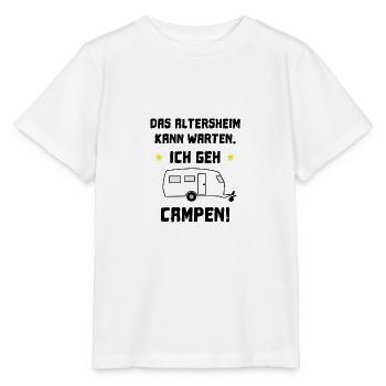 das altersheim kann warten - Stanley/Stella Kinder T-Shirt MINI CREATOR  - Weiß - Vorne - Maike (125cm)