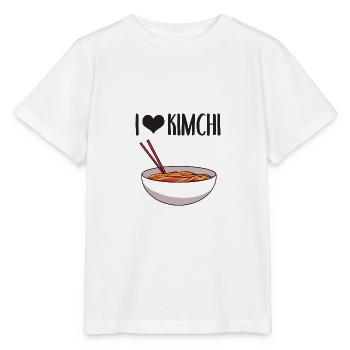 Cuisine asiatique coréenne Kimchi I cadeau - T-shirt bio MINI CREATOR Stanley/Stella Enfant - blanc - Devant - Maike (125cm)