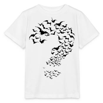 Batman Riddler in Bats - Stanley/Stella MINI CREATOR Kids’ T-Shirt - white - Front - Maike (125cm)