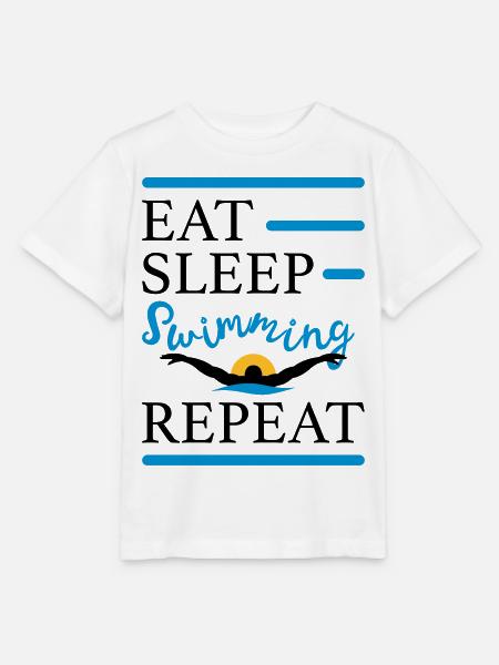 swim - Stanley/Stella MINI CREATOR Kids’ T-Shirt - white