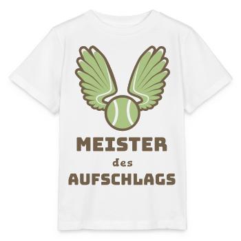 Master of the serve - Stanley/Stella MINI CREATOR Kids’ T-Shirt - white - Front - Maike (125cm)