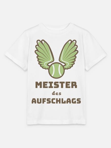 Meister des Aufschlags - Stanley/Stella Kinder T-Shirt MINI CREATOR - Weiß