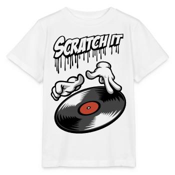 Scratch it - T-shirt bio MINI CREATOR Stanley/Stella Enfant - blanc - Devant - Maike (125cm)