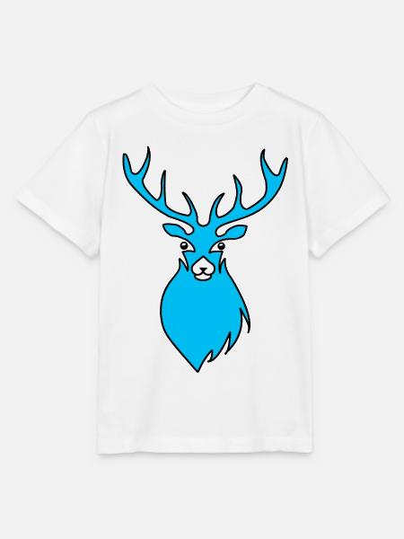 Hirsch - Stanley/Stella Kinder T-Shirt MINI CREATOR - Weiß