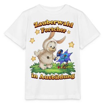 Siggi und der Zauberwald - Forscher in Ausbildung - Stanley/Stella Kinder T-Shirt MINI CREATOR  - Weiß - Vorne - Maike (125cm)