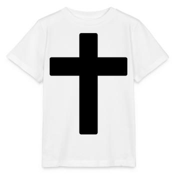 Kreuz - Stanley/Stella Kinder T-Shirt MINI CREATOR  - Weiß - Vorne - Maike (125cm)