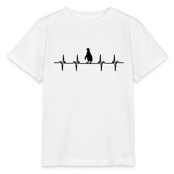 Pinguin Südpol Antarktis Kaiserpinguin Eselpinguin - Stanley/Stella Kinder T-Shirt MINI CREATOR  - Weiß - Vorne - Maike (125cm)