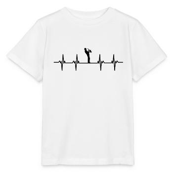 Saxophone Saxophone Saxophone Saxophone Music Saxophone Player - Stanley/Stella MINI CREATOR Kids’ T-Shirt - white - Front - Maike (125cm)