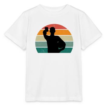 Arbitre Carton jaune Carton rouge Shiri - T-shirt bio MINI CREATOR Stanley/Stella Enfant - blanc - Devant - Maike (125cm)