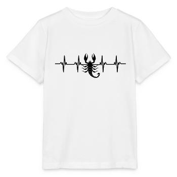 Skorpione Skorpionstachel Stachel Wüste Skorpion - Stanley/Stella Kinder T-Shirt MINI CREATOR  - Weiß - Vorne - Maike (125cm)