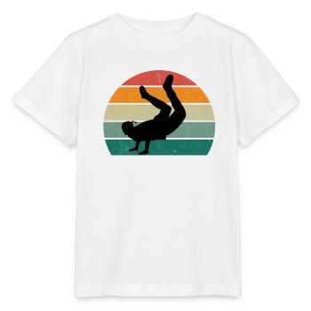 danseur danse mouvement mouvement mouvement couple - T-shirt bio MINI CREATOR Stanley/Stella Enfant - blanc - Devant - Maike (125cm)