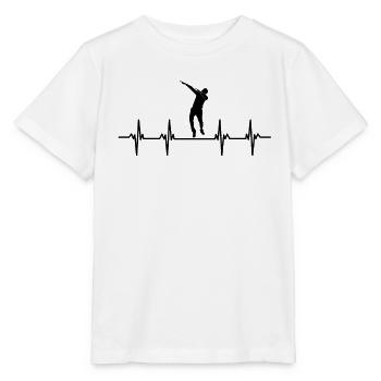 danseur danse mouvement mouvement mouvement couple - T-shirt bio MINI CREATOR Stanley/Stella Enfant - blanc - Devant - Maike (125cm)