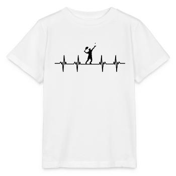 tennis player tennis player tennis club tennis - Stanley/Stella MINI CREATOR Kids’ T-Shirt - white - Front - Maike (125cm)