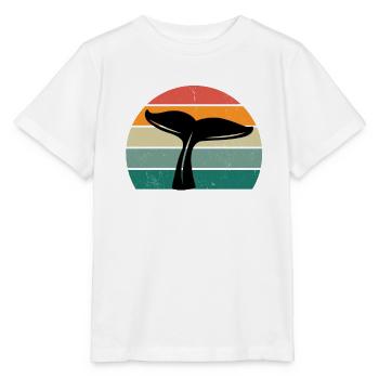 Baleines Baleine Mammifères Mammifères marins Baleine - T-shirt bio MINI CREATOR Stanley/Stella Enfant - blanc - Devant - Maike (125cm)