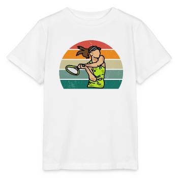 tennis player tennis player tennis club tennis - Stanley/Stella MINI CREATOR Kids’ T-Shirt - white - Front - Maike (125cm)
