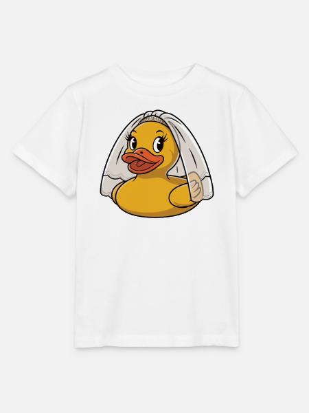 Gummiente Braut - Stanley/Stella Kinder T-Shirt MINI CREATOR - Weiß
