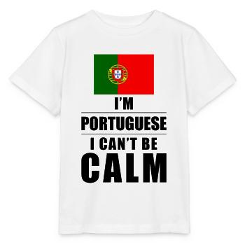 Portuguese saying - Stanley/Stella MINI CREATOR Kids’ T-Shirt - white - Front - Maike (125cm)