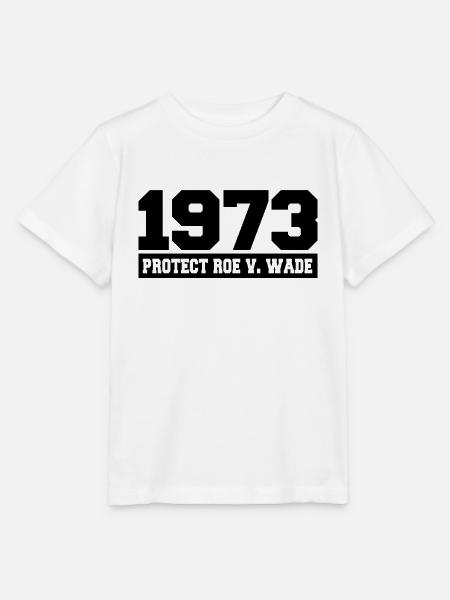 Roe v Wade 1973 - Stanley/Stella Kinder T-Shirt MINI CREATOR - Weiß