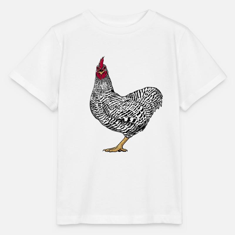 Amrock Huhn - Stanley/Stella Kinder T-Shirt MINI CREATOR  - Weiß