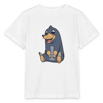 Taupe kawaii - T-shirt bio MINI CREATOR Stanley/Stella Enfant - blanc - Devant - Maike (125cm)