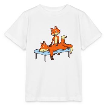 Massages Fuchs - Physiothérapie - T-shirt bio MINI CREATOR Stanley/Stella Enfant - blanc - Devant - Maike (125cm)