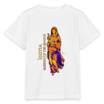 Déesse du troupeau - Hestia - T-shirt bio MINI CREATOR Stanley/Stella Enfant - blanc - Devant - Maike (125cm)