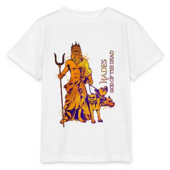 Gott der Unterwelt - Hades - Stanley/Stella Kinder T-Shirt MINI CREATOR  - Weiß - Vorne - Maike (125cm)