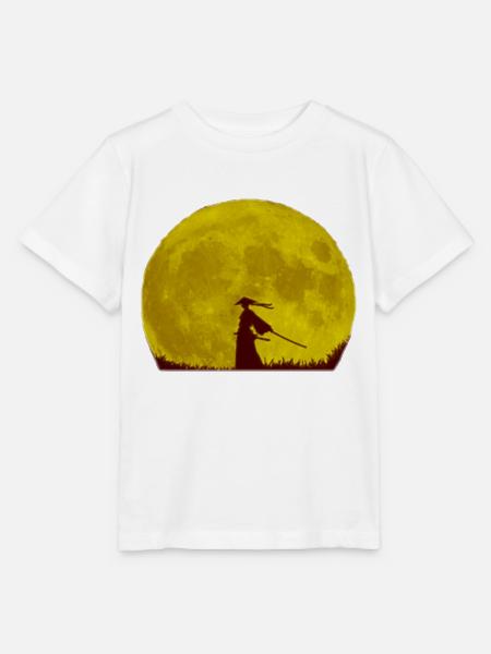 Samurai - Stanley/Stella Kinder T-Shirt MINI CREATOR - Weiß