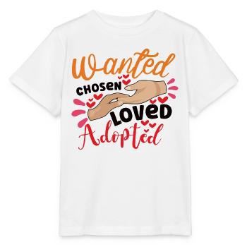 Lustige Adoptions-adoptions-tagesgeschenke - Stanley/Stella Kinder T-Shirt MINI CREATOR  - Weiß - Vorne - Maike (125cm)