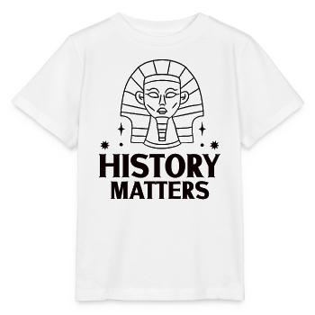 History historian History - Stanley/Stella MINI CREATOR Kids’ T-Shirt - white - Front - Maike (125cm)