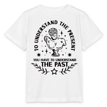 History historian History - Stanley/Stella MINI CREATOR Kids’ T-Shirt - white - Front - Maike (125cm)