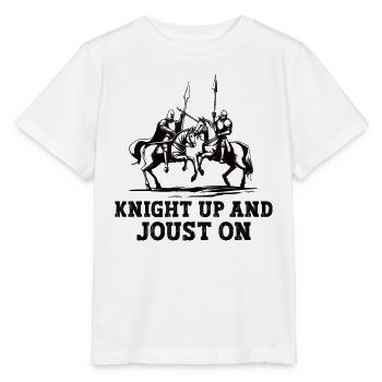 Armure médiévale de la Renaissance Knight Knight - T-shirt bio MINI CREATOR Stanley/Stella Enfant - blanc - Devant - Maike (125cm)