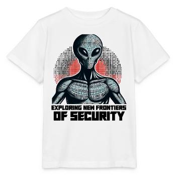 Analyste en piratage éthique Cybersécurité éthique - T-shirt bio MINI CREATOR Stanley/Stella Enfant - blanc - Devant - Maike (125cm)