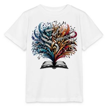 Poetry Slam Writer Poet Literature Slam Poetry Day - Stanley/Stella MINI CREATOR Kids’ T-Shirt - white - Front - Maike (125cm)