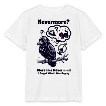 Edgar Allan Poe Fan, Klassische Literatur, - Stanley/Stella Kinder T-Shirt MINI CREATOR  - Weiß - Vorne - Maike (125cm)