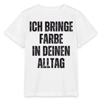 I Bring Paint Painter Dad Varnisher - Stanley/Stella MINI CREATOR Kids’ T-Shirt - white - Front - Maike (125cm)