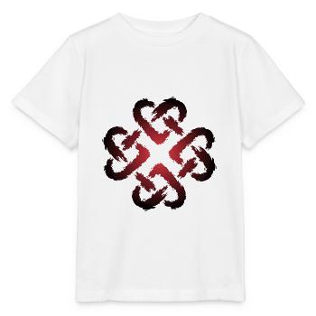 Keltische Knoten Herz Unendlichkeit - Stanley/Stella Kinder T-Shirt MINI CREATOR  - Weiß - Vorne - Maike (125cm)