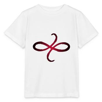 Symboles celtiques amitié - T-shirt bio MINI CREATOR Stanley/Stella Enfant - blanc - Devant - Maike (125cm)