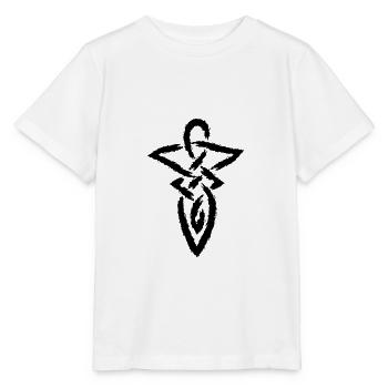 Keltischer Knoten Unendlichkeit Symbol - Stanley/Stella Kinder T-Shirt MINI CREATOR  - Weiß - Vorne - Maike (125cm)