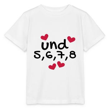 Tanzen Tanz Tanzkurs Rhythmus - Stanley/Stella Kinder T-Shirt MINI CREATOR  - Weiß - Vorne - Maike (125cm)