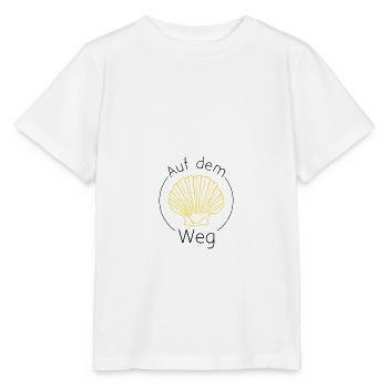 Auf dem jakobsweg - Stanley/Stella Kinder T-Shirt MINI CREATOR  - Weiß - Vorne - Maike (125cm)
