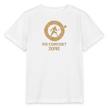 No Comfort Zone Glyph - Stanley/Stella MINI CREATOR Kids’ T-Shirt - white - Front - Maike (125cm)