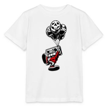 Kassettenjunge - Stanley/Stella Kinder T-Shirt MINI CREATOR  - Weiß - Vorne - Maike (125cm)