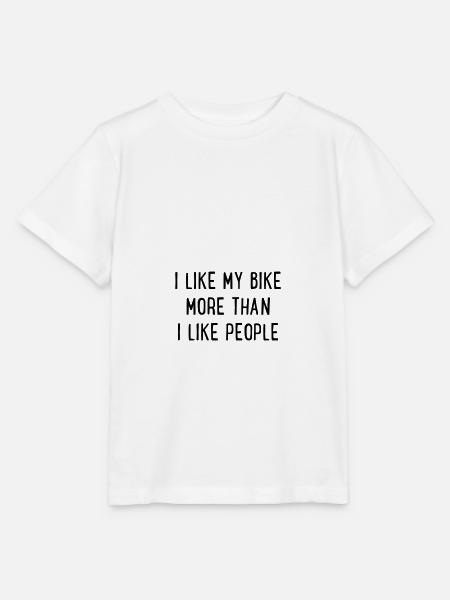 Fahrrad - Stanley/Stella Kinder T-Shirt MINI CREATOR - Weiß