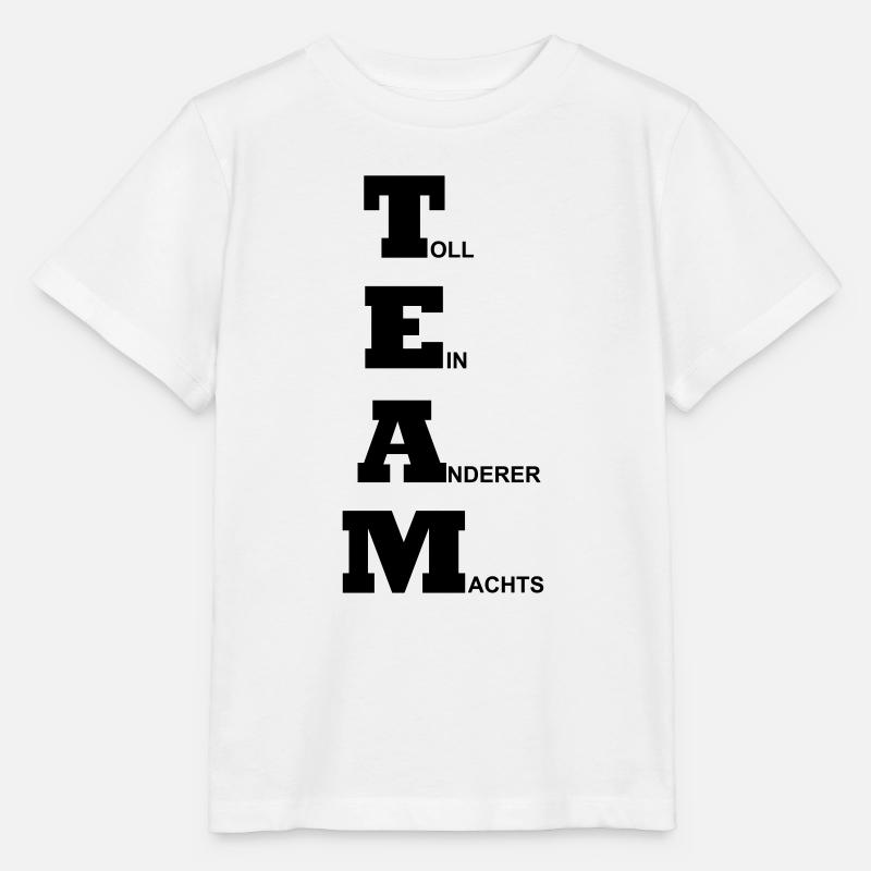 Team - Toll ein anderer machts - Stanley/Stella Kinder T-Shirt MINI CREATOR - Weiß