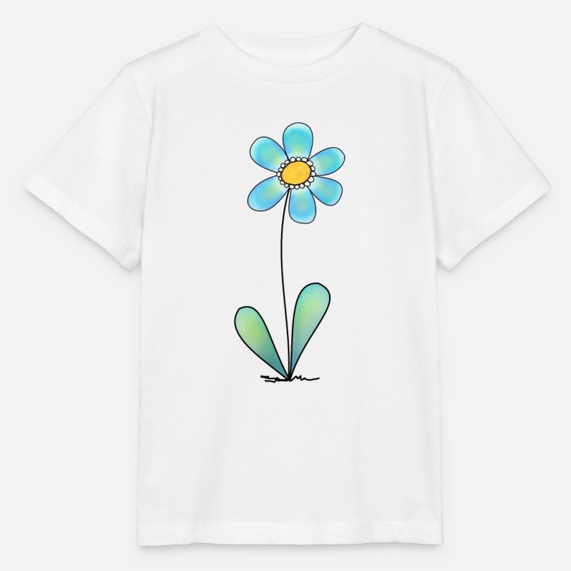 Blume - Stanley/Stella Kinder T-Shirt MINI CREATOR  - Weiß