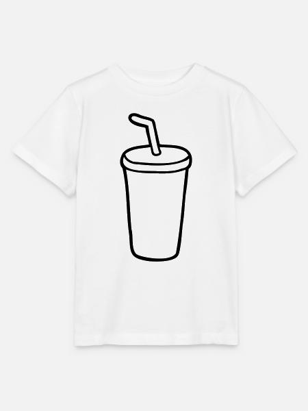 Becher Restaurant Cola - Stanley/Stella Kinder T-Shirt MINI CREATOR  - Weiß
