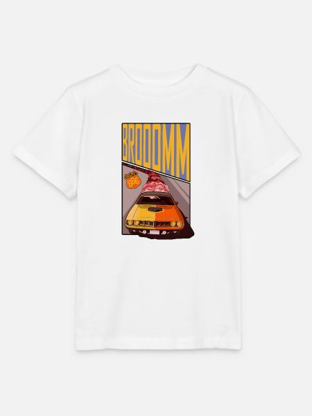 Route 666 - Stanley/Stella Kinder T-Shirt MINI CREATOR - Weiß