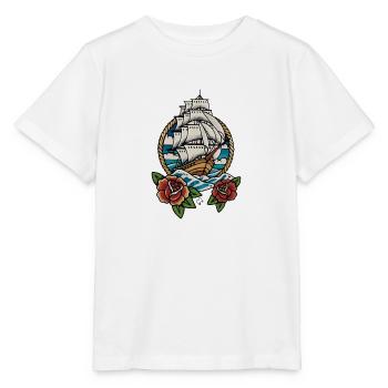 tondeuse - T-shirt bio MINI CREATOR Stanley/Stella Enfant - blanc - Devant - Maike (125cm)