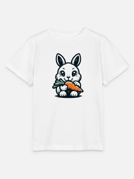 Die süße Häsin Helene - Stanley/Stella Kinder T-Shirt MINI CREATOR - Weiß